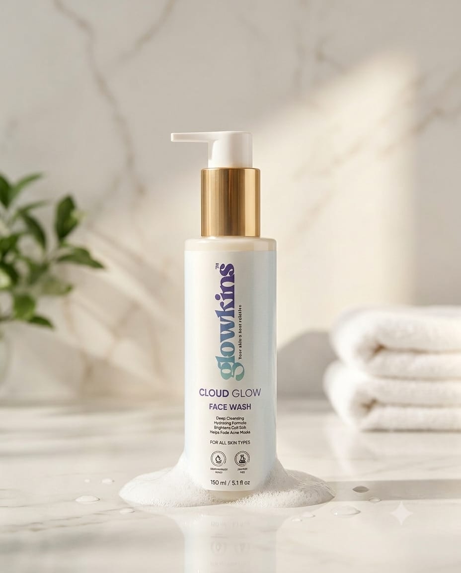 Cloud Glow Brightening Creamy Face Wash 150ml